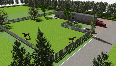 Kiadó Üzlethelyiség 7761 Kozármisleny , Silverpark Lovarda