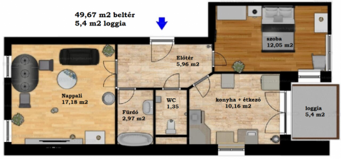 Eladó Lakás 2200 Monor Monor központjában 32 lakásos társasházban újépítésű lakások hőszivattyúval, mennyezeti hűtéssel