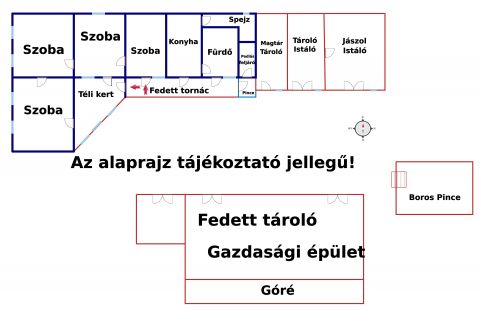 Eladó Ház 8668 Tengőd 1800-as években téglából épült Ház, Birtok! 