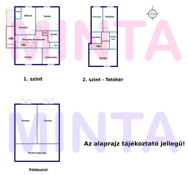 Eladó Ház 8653 Ádánd Csapody kastély közelében.