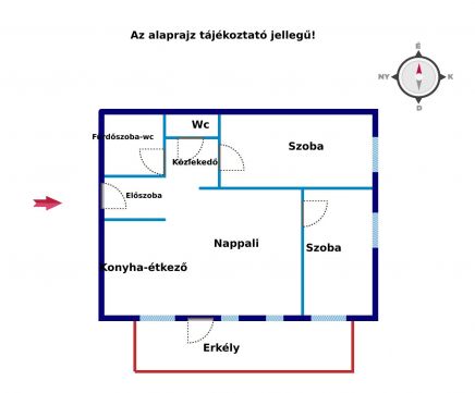 Eladó Lakás 8640 Fonyód Központi lakás