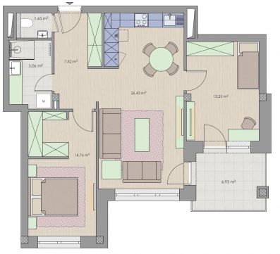 Eladó Lakás 8900 Zalaegerszeg ZalaPart Residence