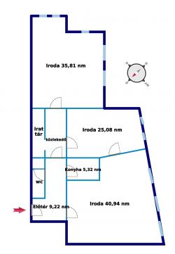 Kiadó Iroda 6000 Kecskemét Kiadó iroda a Rákóczi úton