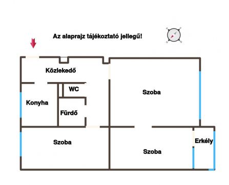 Eladó Lakás 1108 Budapest 10. kerület Felújított első emeleti lakás