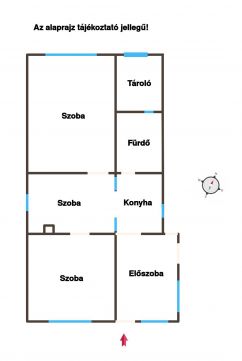 Eladó Ház 2315 Szigethalom Két utcára nyíló, bővíthető családi ház