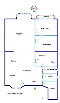 Eladó Lakás 1132 Budapest 13. kerület Újlipótváros::3 szobás, kitűnő lakás TELJES BERENDEZÉSSEL!