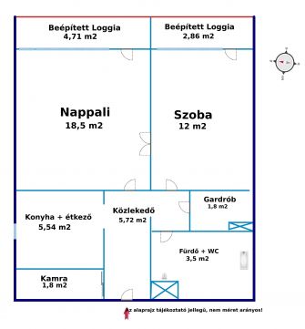 Eladó Lakás 1039 Budapest 3. kerület Panelprogramos házban 2 szoba+2loggiás panorámás lakás ELADÓ