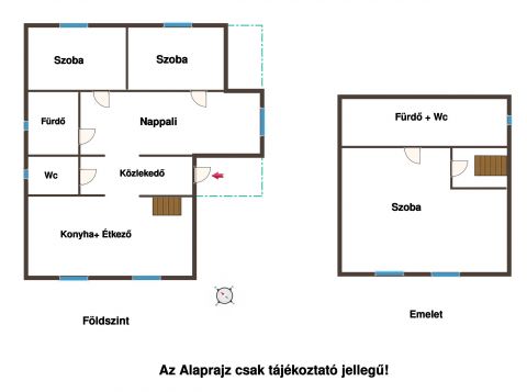 Eladó Ház 2765 Farmos Nyugodt, családias környezetben