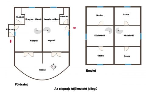 Eladó Ház 7677 Orfű Orfű legkedveltebb utcájában panorámás, két lakrészből álló