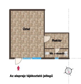 Eladó Üzlethelyiség 9400 Sopron Ágfalvi lakópark kedvelt részén, utca fronti üzlet eladó!