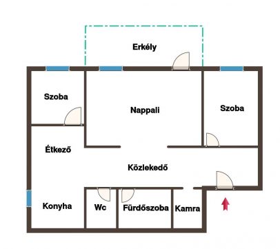Eladó Lakás 6000 Kecskemét Kecskemét, Klauzál Gábor tér