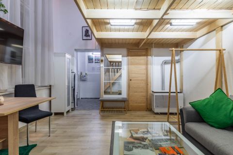 Eladó Lakás 1066 Budapest 6. kerület , Szép házban - loft jellegű, felújított stúdió lakás