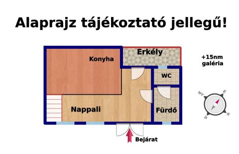 Eladó Lakás 1053 Budapest 5. kerület Egyetem tér szomszédságában - erkélyes, berendezett 