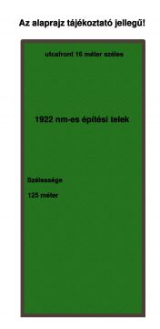 Eladó Telek 2217 Gomba Panorámás telek, 1922 nm-es, víz, villany, csatornával!