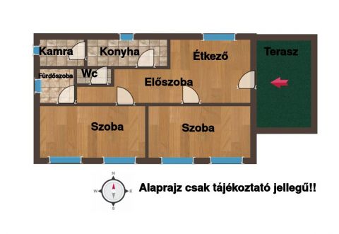 Eladó Lakás 2220 Vecsés Zrínyi utca