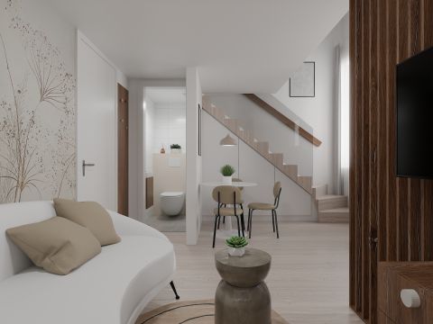 Eladó Lakás 1064 Budapest 6. kerület , Izabella utca, csendes,emeleti duplex lakás berendezve
