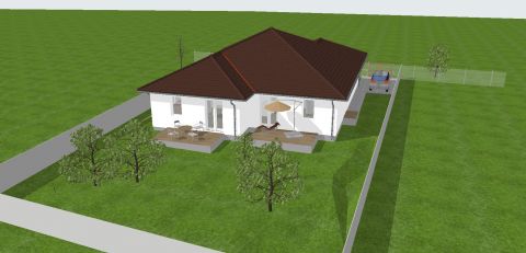 Eladó Ház 2213 Monorierdő , Monorierdőn újépítésű ikerház