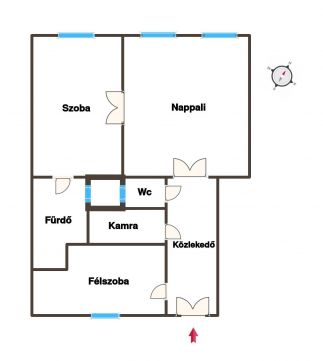 Eladó Lakás 1093 Budapest 9. kerület A bálna és a Duna környékén egy pazar ingatlan.