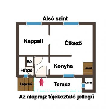 Eladó Ház 1194 Budapest 19. kerület Óvárosban, 304 nm-es telken, 104 nm, 4 szobás családi ház