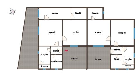 Eladó Ház 1121 Budapest 12. kerület Frekventált övezetben, 1309m2-es kiváló építési telek eladó