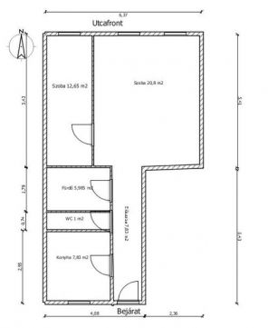 Eladó Lakás 8500 Pápa 8500 Pápa, Belváros