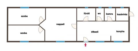 Eladó Ház 6000 Kecskemét Gazdálkodóknak! 14,4Ha földterület, tanya épületekkel.