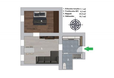 Eladó Lakás 1046 Budapest 4. kerület 