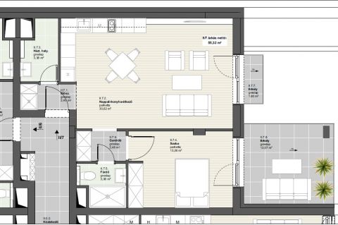 Eladó Lakás 1191 Budapest 19. kerület KÖKI Terminál szomszédságában új építésű társasházi lakások
