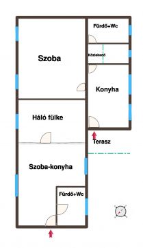 Eladó Ház 2112 Veresegyház Veresegyházon részlegesen felújított családi ház 