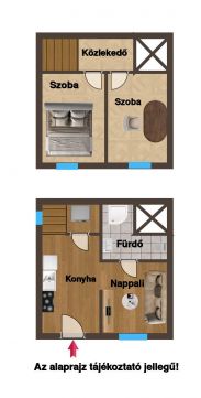 Eladó Lakás 1067 Budapest 6. kerület Nyugatinál 2 hálószobás felújított garzon