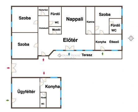 Eladó Ház 6100 Kiskunfélegyháza Belvárosi társasházzá alakítható épület és üzlethelyiség