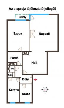 Eladó Lakás 1024 Budapest 2. kerület Karakteres budai lakás remek infrastruktúrával Eladó!
