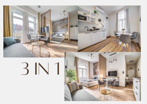 Eladó Lakás 1067 Budapest 6. kerület , OKTOGONNÁL - 3in1 -  erkéllyel !