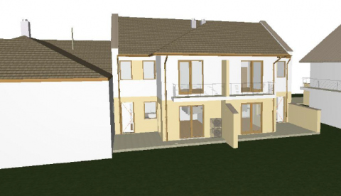 Eladó Ház Újpest kertvárosában új építésű ikerházak