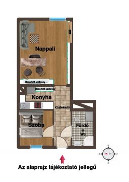 Eladó Lakás 1123 Budapest 12. kerület MOM Parktól pár perc sétára, 1+félszobás lakás ELADÓ!  