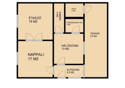 Eladó Ház 4246 Nyíregyháza 4400 Nyíregyháza, Felsőpázsit