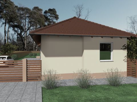 Eladó Ház 2200 Monor Újépítésű, tároló kapcsolatos, ikerházfél a központban!