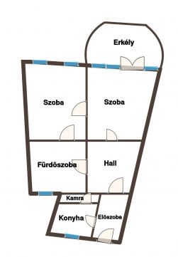Eladó Lakás 1074 Budapest 7. kerület Eladó a Dohàny utcai Zsinagóga szomszédságában