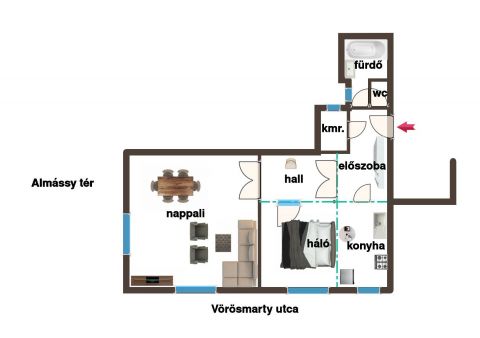 Eladó Lakás 1077 Budapest 7. kerület 