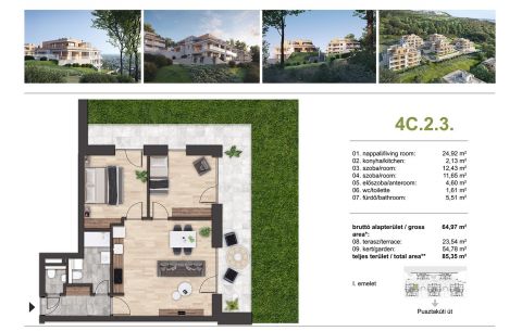 Eladó Lakás 1038 Budapest 3. kerület , Csillaghegy 