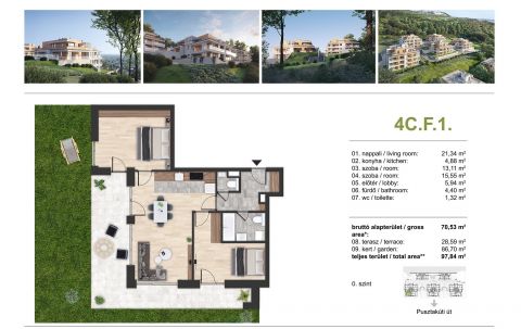 Eladó Lakás 1038 Budapest 3. kerület , Csillaghegy 