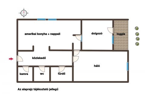 Kiadó Lakás 6722 Szeged Szeged-Belváros peremén TIK szomszédságában