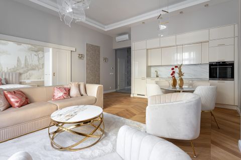 Eladó Lakás 1056 Budapest 5. kerület , Nappali+2 hálós, magasemeleti luxuslakás csendes zsákutcában