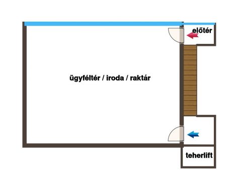 Kiadó Iroda 6000 Kecskemét 250nm iroda / üzlet / raktár, új építésű épületben