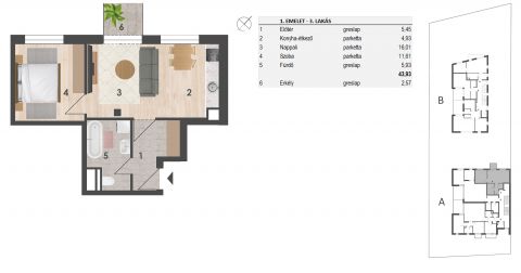 Eladó Lakás 1145 Budapest 14. kerület , Zella Park Homes