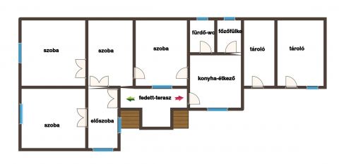 Eladó Ház 3213 Atkár Fő  út mellett