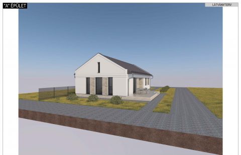 Eladó Ház 2375 Tatárszentgyörgy , A nyugalom szigetén modern kivitelezésű A+-os, 92 m2-es ház