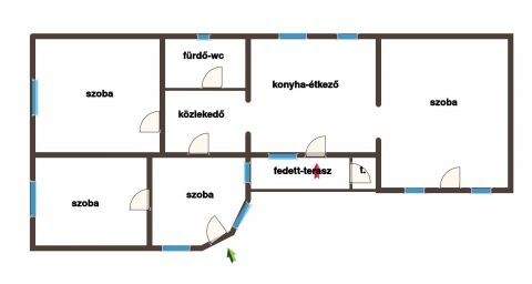 Eladó Ház 3264 Kisnána Település szélén 