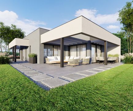 Eladó Ház 6000 Kecskemét , Minimál stílusú ház az Arborétum közelében