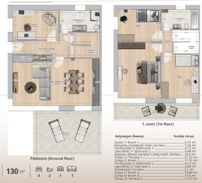 Eladó Lakás 1037 Budapest 3. kerület Ürömhegyi panorámás 4 lakásos projekt N+4 szoba